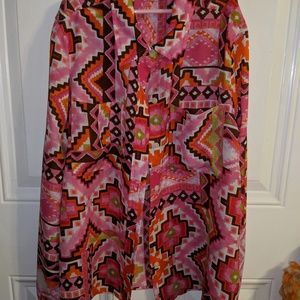 👣4-for-12 Jones New York floral blouse💐💐